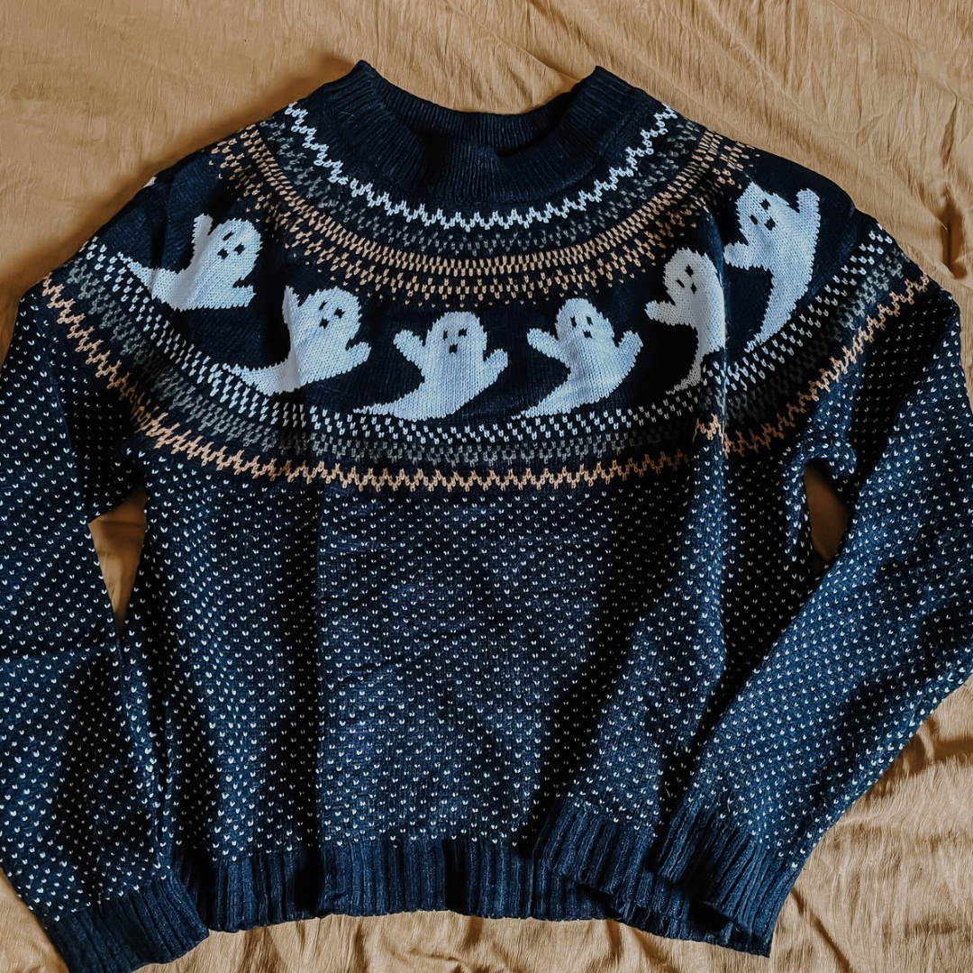 Ghostie Knit Sweater