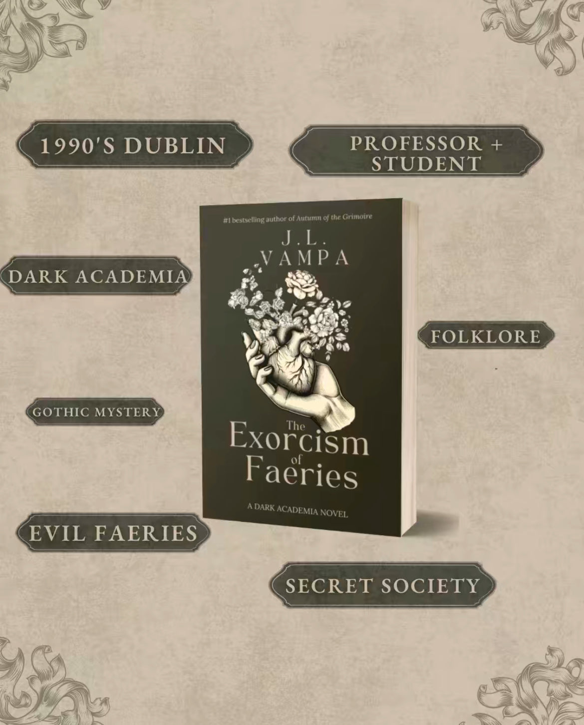 Signed Exorcism of Faeries (often sold out but new stock always incoming!)