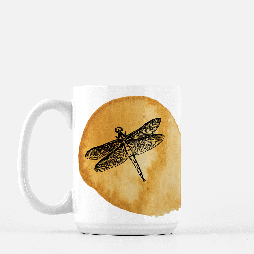 Dragonfly in Amber Mug