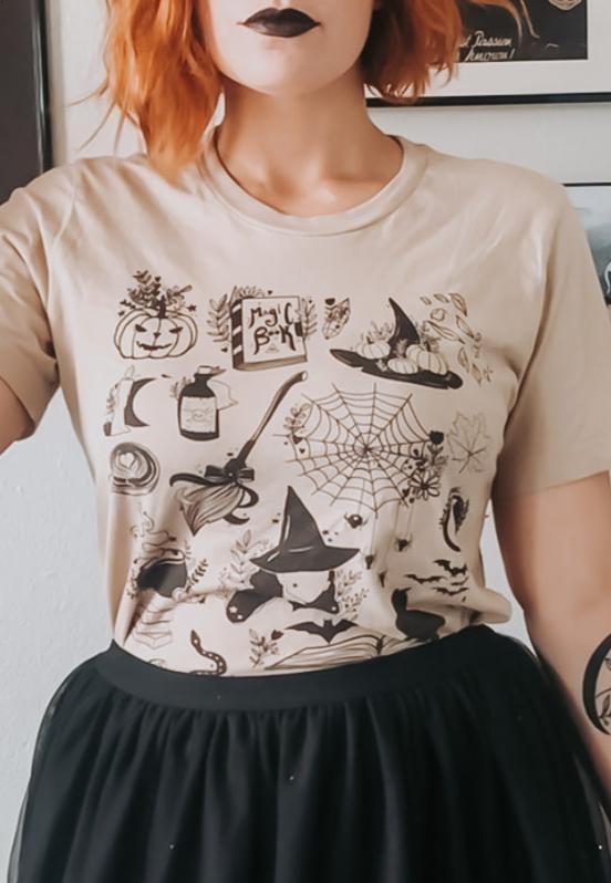Witchy Autumn Top