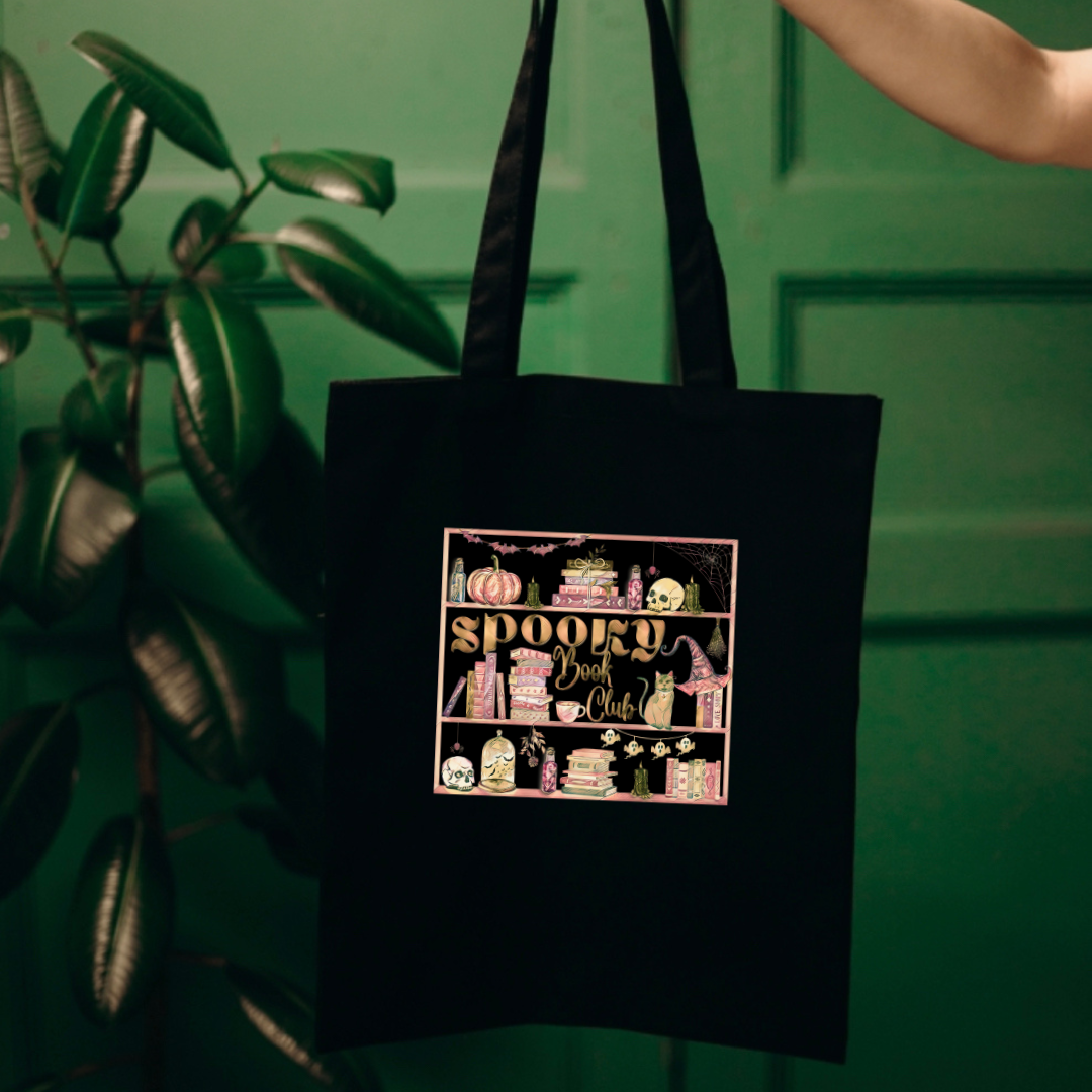 Spooky Book Club Tote