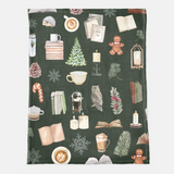 Bookish Winter Blanket