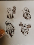 Book Spooks Stickers