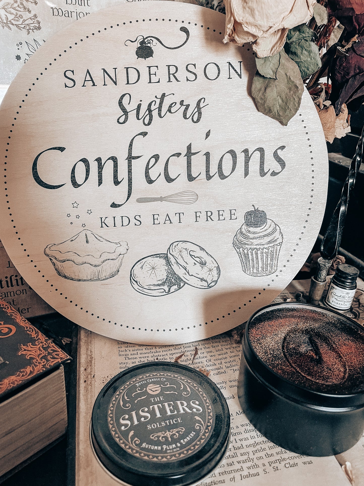 Sanderson Confections Sign
