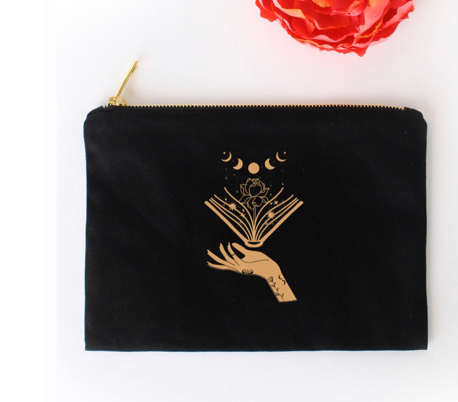 Witchy Reader Pencil Bag