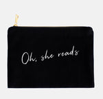 Oh, she reads